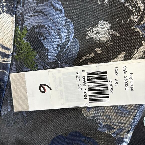 Kay Unger “Dottie” Jacquard Sheath Dress NWT Size 6 $338 - Picture 5 of 5